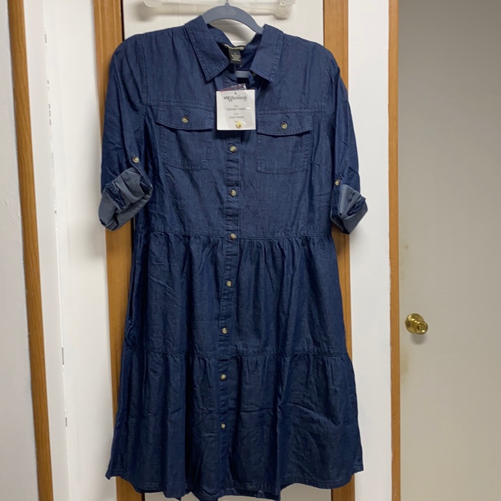 Denim dress NWT